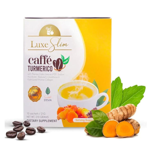 Luxe Slim Caffe Turmerico - 210g