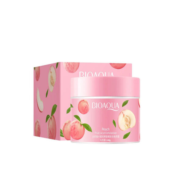 Bioaqua Peach Extract Fruit Acid Exfoliating Face Gel Cream - Image 2