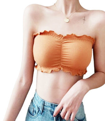 Push Up Bra Casual Padded Soft Breathable Strapless Bra