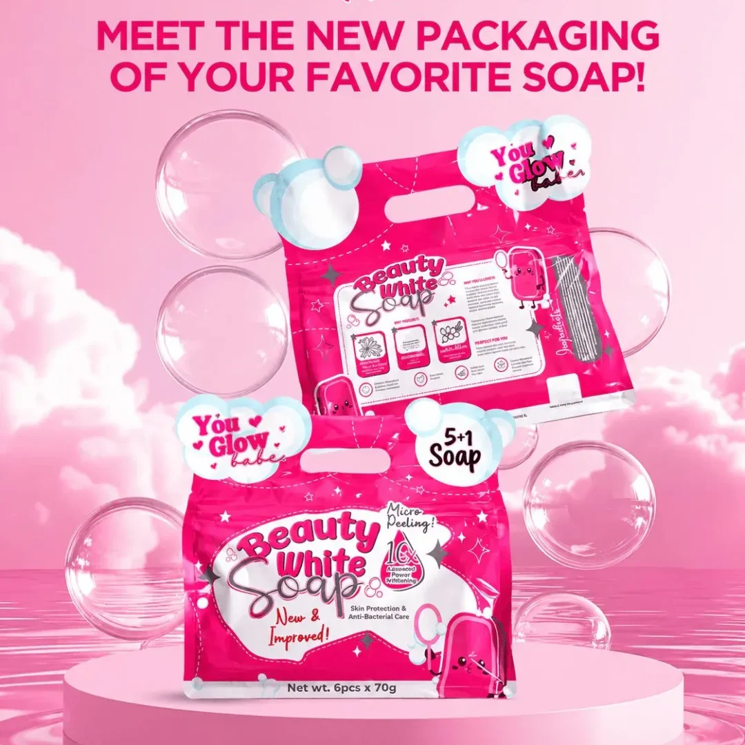 You Glow Babe Beauty White Soap - 70g x 6 Pcs