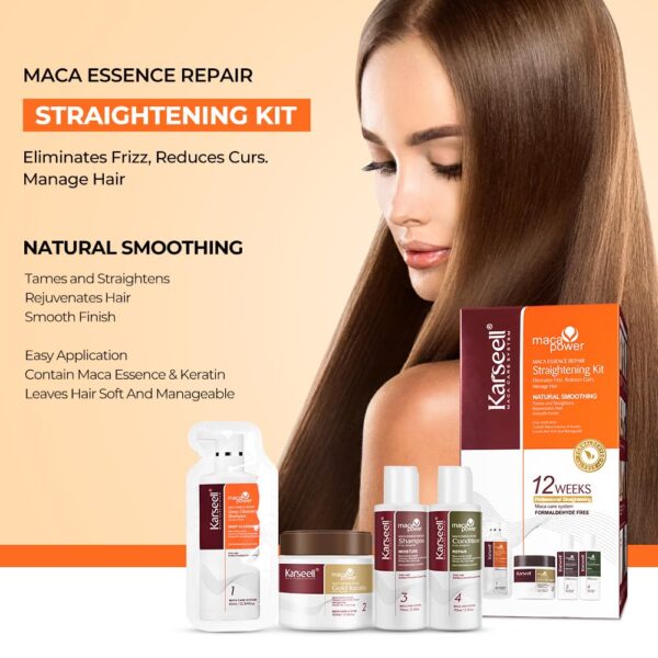 Karseell Maca essence repair Straightening Kit - Image 6