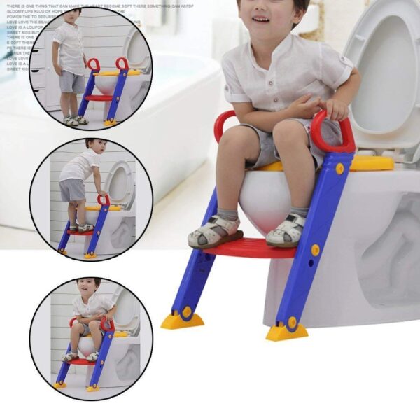 Toddler Potty Training Toilet Seat with Step - Image 4