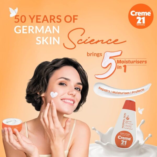 Creme 21 Aqua Soft Lotion 250ml - Image 4