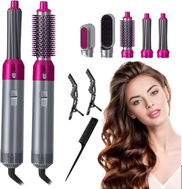 5 in 1 Multi-Function Hair Styler for Drying, Curling, Straightening, Volumizing, and Smoothing - Image 8