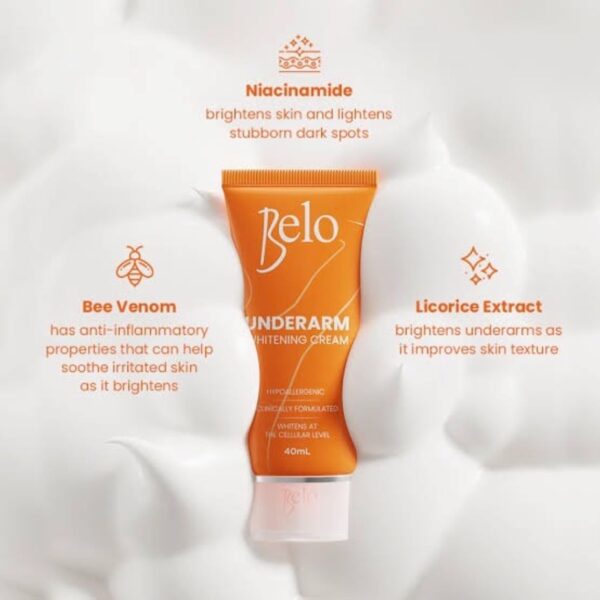 Belo Underarm Whitening Cream 40ml - Image 3