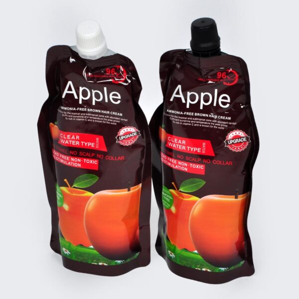 Apple  Dark Brown  Hair Cream Clear Hair Dye Color  1000ml - Image 2