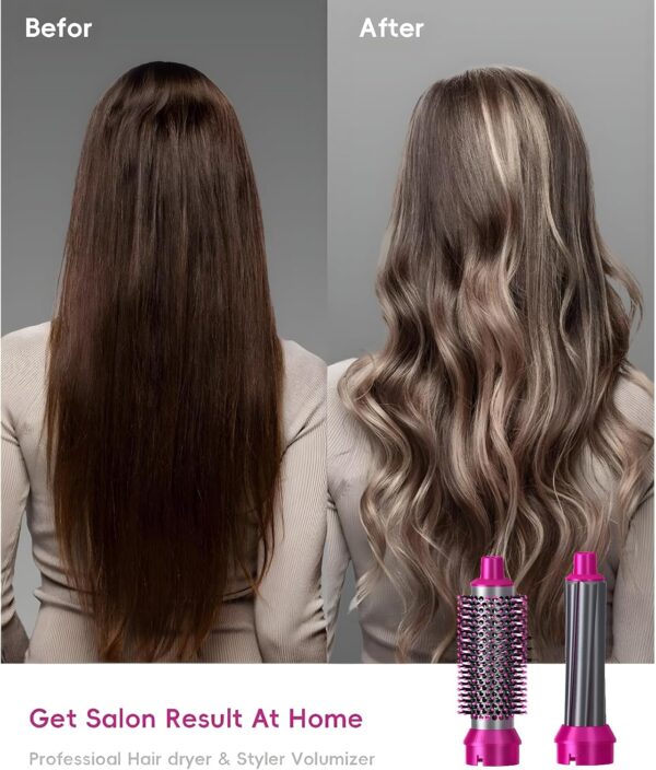 5 in 1 Multi-Function Hair Styler for Drying, Curling, Straightening, Volumizing, and Smoothing - Image 4
