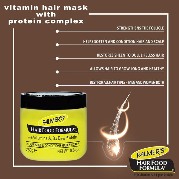 Palmers Hair Food Formula 250 - Image 4