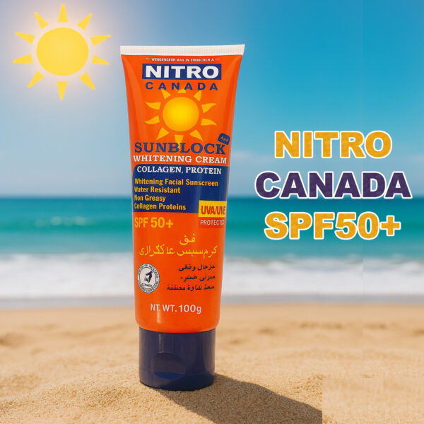 Nitro Canada Non-Sticky Cream Collagen Protect UV 50 plus 100ml