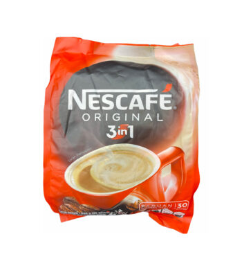 Nescafe 3 In 1 Original Soluble Ground Coffee Beverage, 30 x 17.5 g