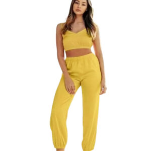 Loungewear V-Neck Strap Casual Wear