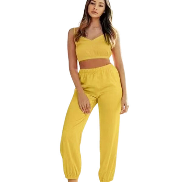 Loungewear V-Neck Strap Casual Wear
