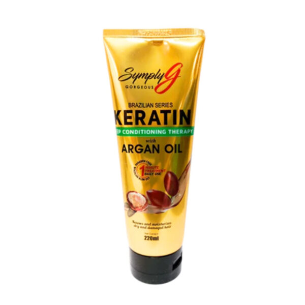 Simply G Keratin Conditioner With Argan Oil 220ml