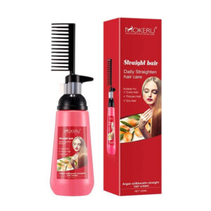 Mokeru Argan Oil and Keratin Straighten Hair Cream 150ml