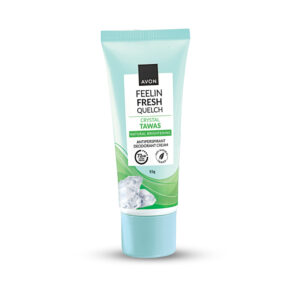 Avon Feelin Fresh Quelch Crystal Tawas Anti-Perspirant Deo Cream - 55g