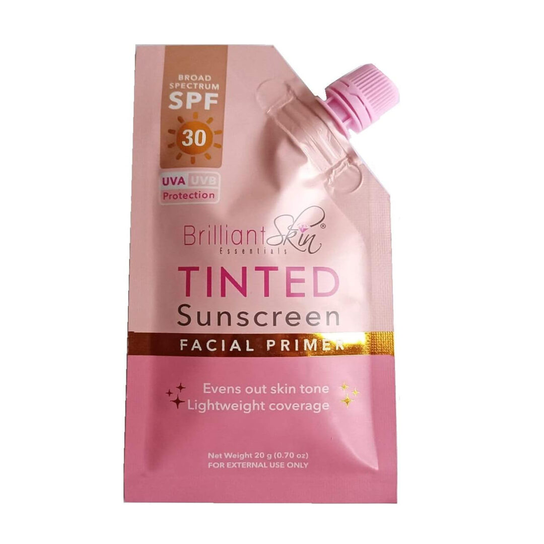 Brilliant Tinted Sunscreen Facial Primer Gel Cream - 20g