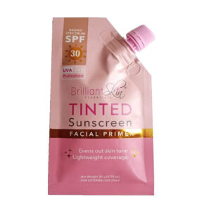 Brilliant Tinted Sunscreen Facial Primer Gel Cream - 20g