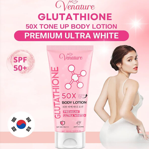Venature Glutathione 50x Tone Up Body Lotion - 150ml
