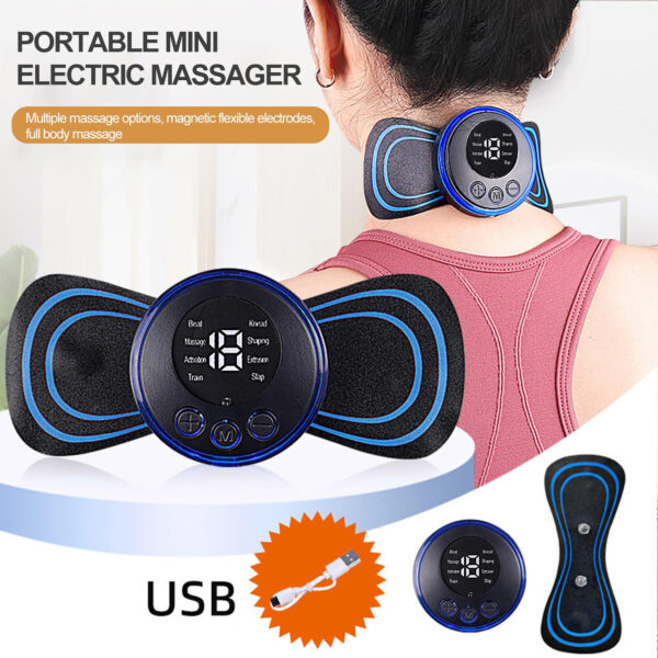 Mini Massager Machine 8 Modes