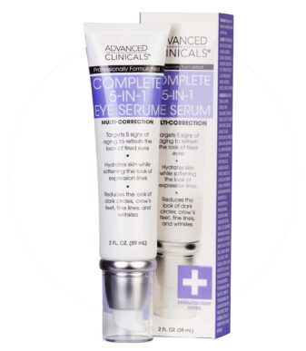 Advanced Clinicals 5-in-1 Eye Serum 2 Fl Oz
