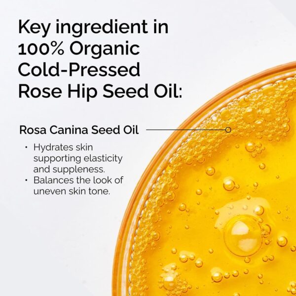 The Ordinary 100% Organic Cold-Pressed Rose Hip Seed Oil, 30ml - Image 5