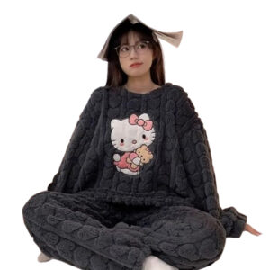 Faux Fur  Night Suit
