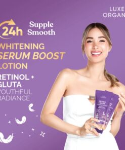 Alternative view of Luxe Organix Retinol + Gluta Youthful Radiance Whitening Serum Lotion - 350ml