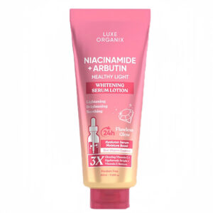 Luxe Organix Niacinamide + Arbutin Healthy Light Whitening Serum Lotion - 350m