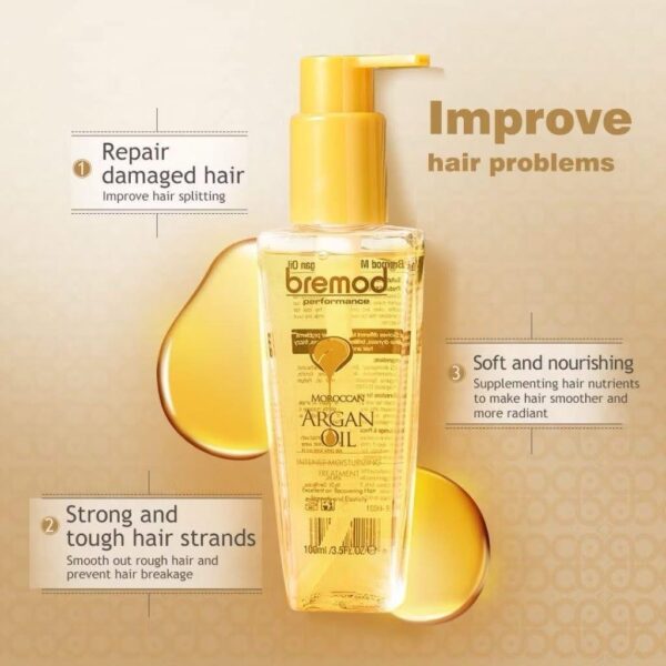 Bremod Performance Moroccan Argan Oil  100ml - Image 4