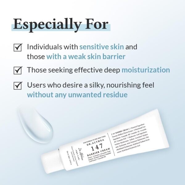 Dr. Althea 147 Skin Barrier Cream For Normal To Dry Skin 50ml - Image 2