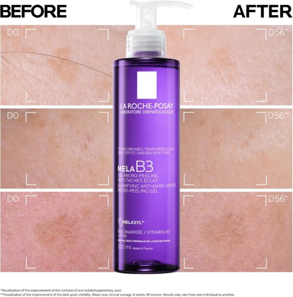 La Roche-Posay Mela B3 Anti-dark spots cleanser with Niacinamide 200ml - Image 2