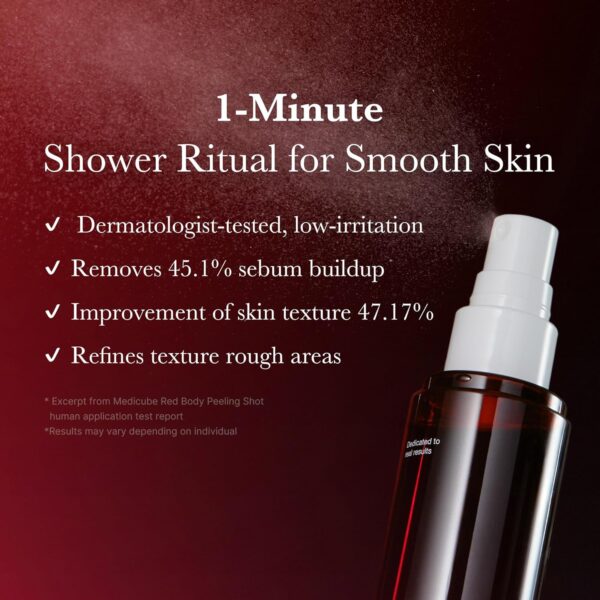 Medicube Red Acne Body Peeling Shot - Image 5