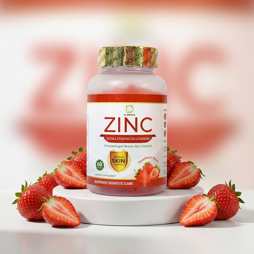 Dr. Pinoca Zinc Extra Strength 60 Gummies