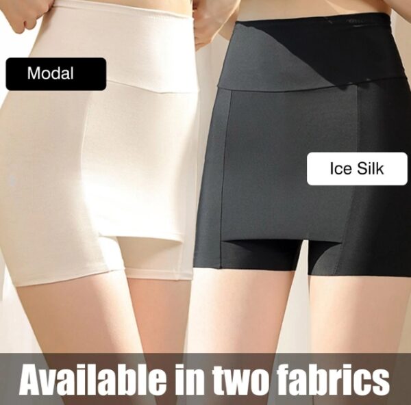 Double-layer  Front Crotch Ice Silk Shorts - Image 2