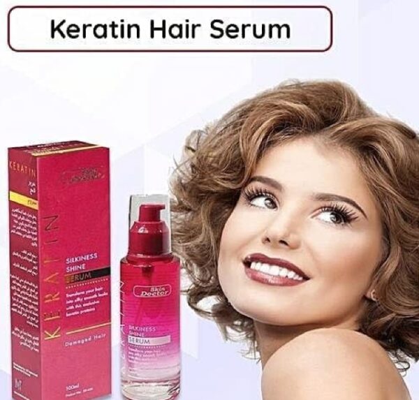 Skin Doctor Keratin Silkiness Serum For Dry And Damaged Hairs 100ml - Image 2