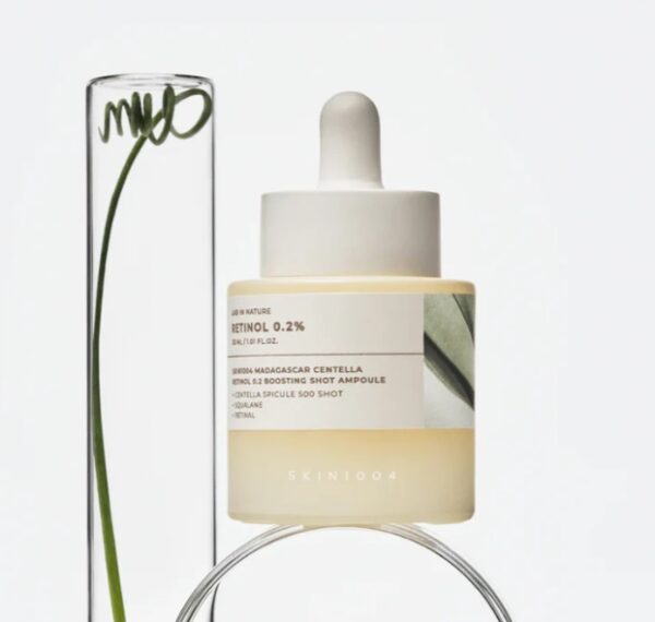 SKIN1004 Madagascar Centella Retinol 0.2 Boosting Shot Ampoule 30ml - Image 4