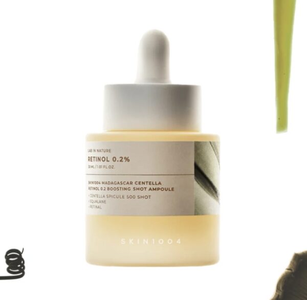 SKIN1004 Madagascar Centella Retinol 0.2 Boosting Shot Ampoule 30ml - Image 3
