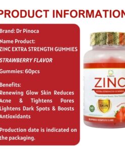 Alternative view of Dr. Pinoca Zinc Extra Strength 60 Gummies