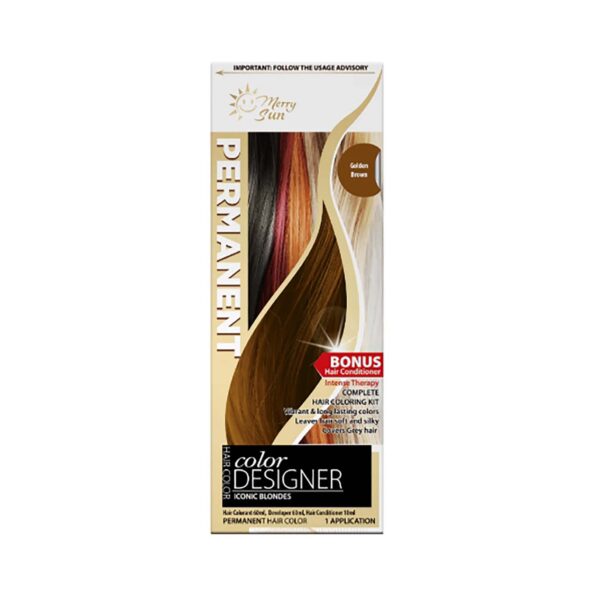 MerrySun Permanent Hair Color - Golden Brown