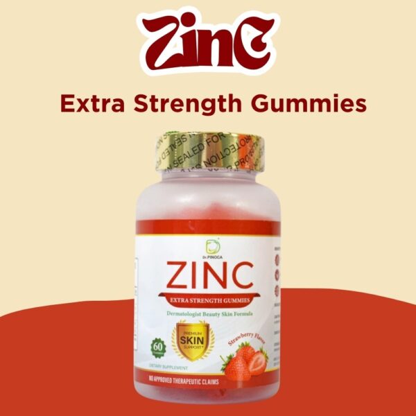 Dr. Pinoca Zinc Extra Strength 60 Gummies - Image 3