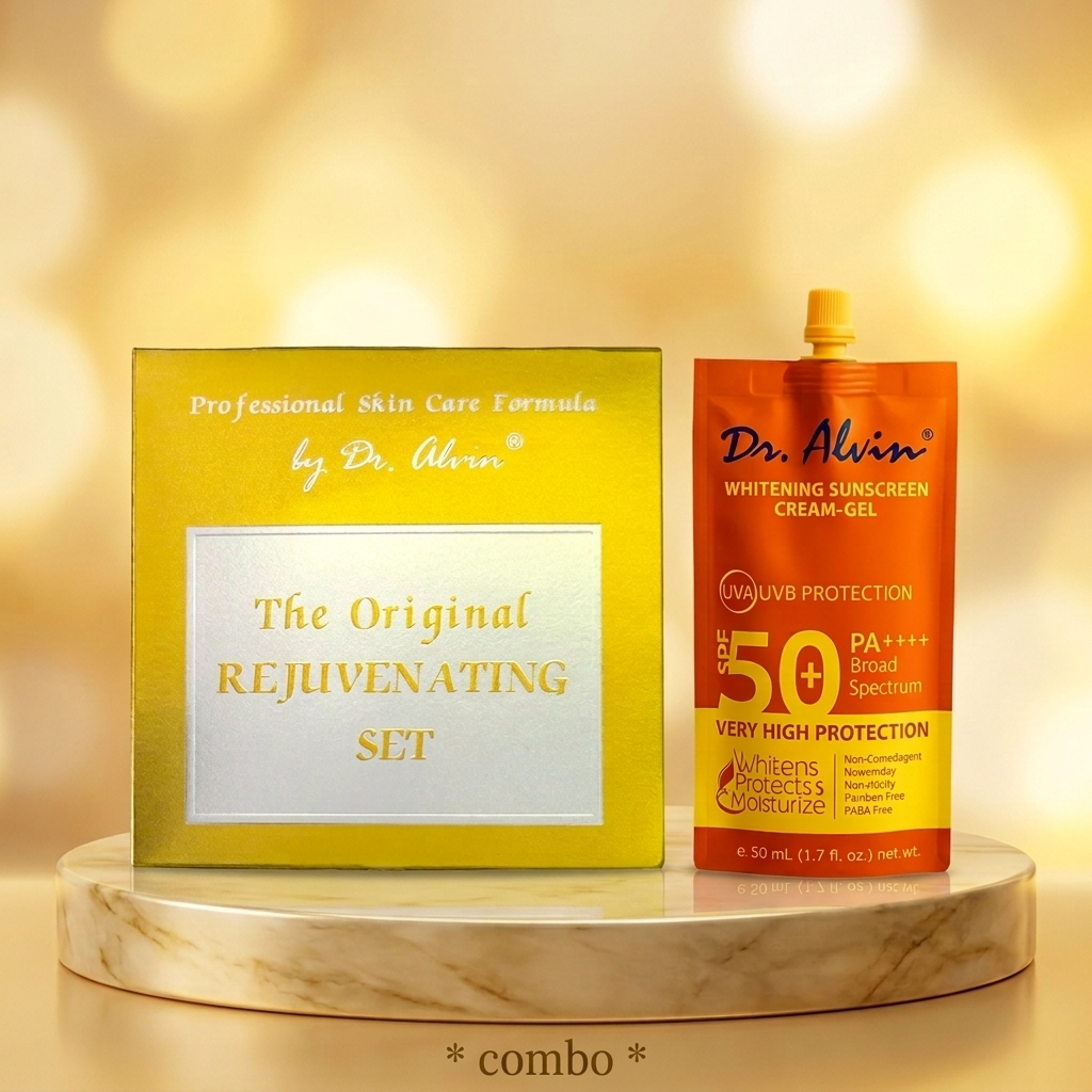 DR Alvin Rejuvenating set with Sunscreen
