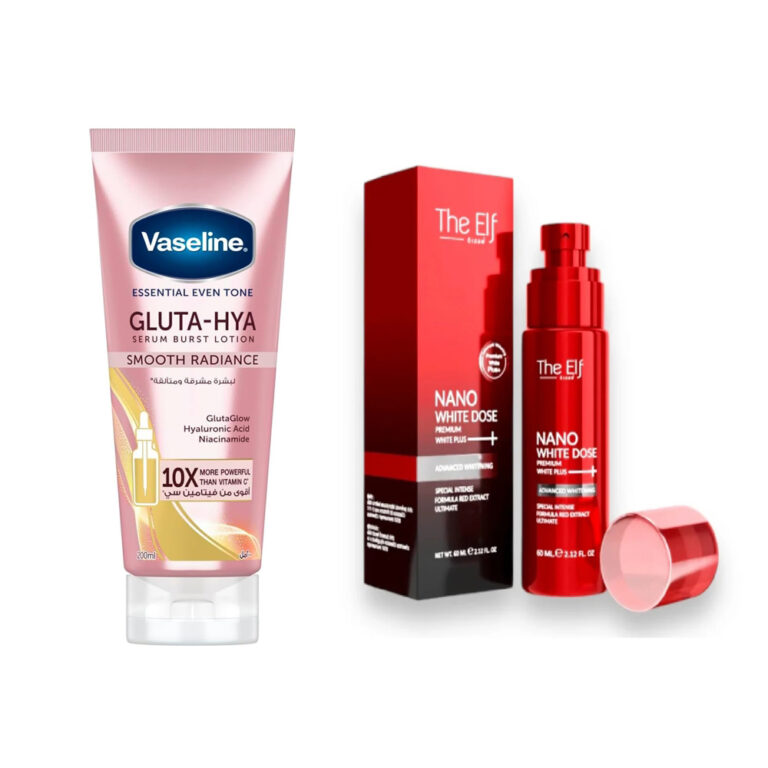 Package Vaseline Gluta hya + The elf nano
