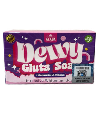 Alada Dewy Gluta Soap – Intensive Whitening with Niacinamide & Collagen – 70g