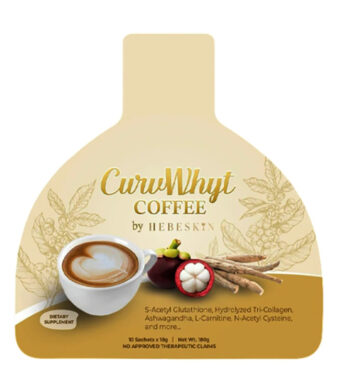 Hebeskin CurvWhyt Coffee – Beauty & Wellness Coffee Blend (10 Sachets x 18g)