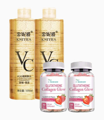 Super Package  Vc toner + Nature Glow Glutathione