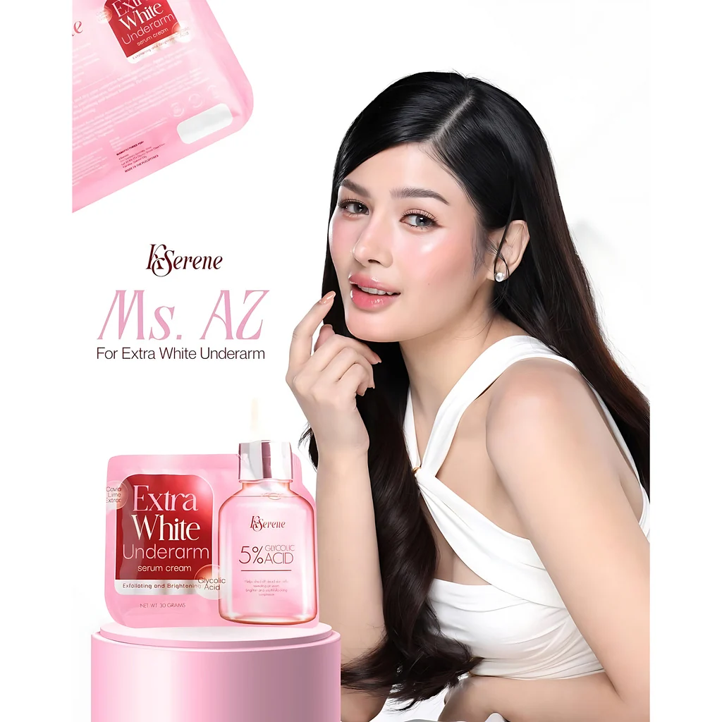 Kserene Extra white under arm serum 30g