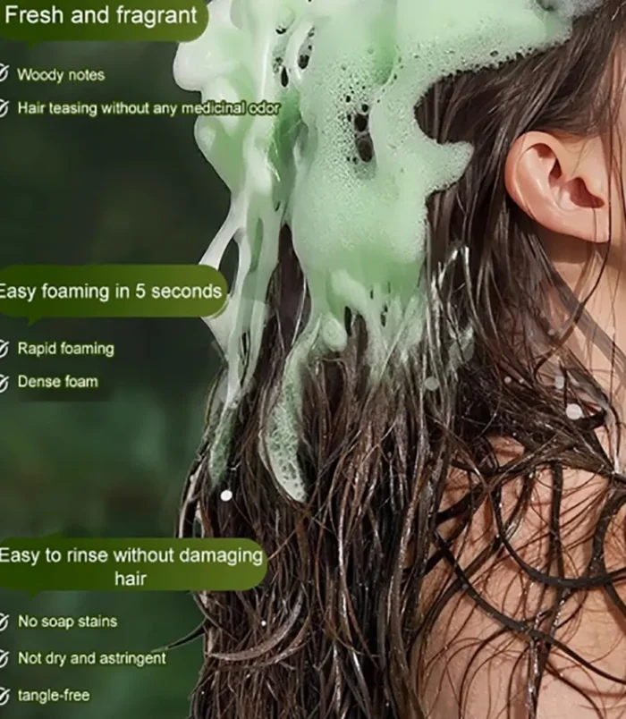 Nature Seven Green Soap Shampoo Bar (6)