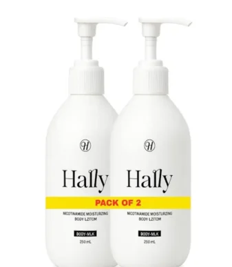 Hally Nicotinamide Body Lotion 250ml Twin Pack