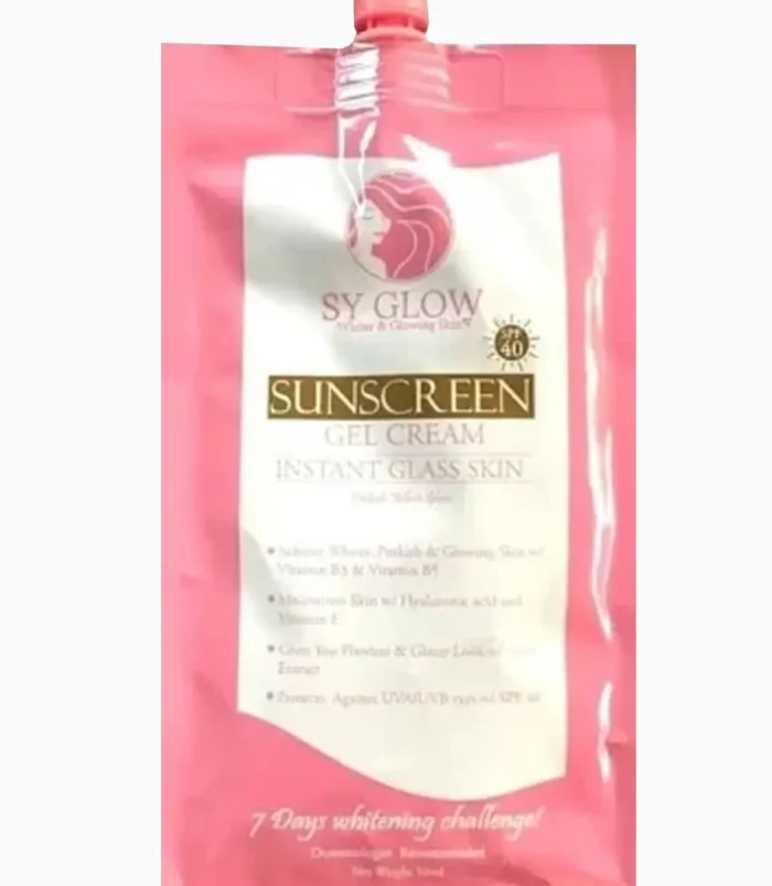 sy glow sunscreen sy glow sunscreen