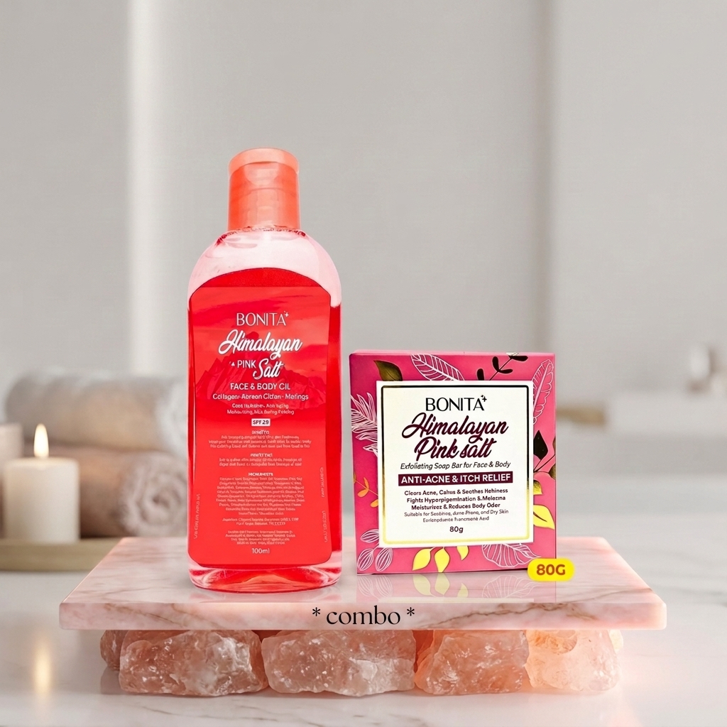 Bonita Himalayan Oil and Soap Combo Pack